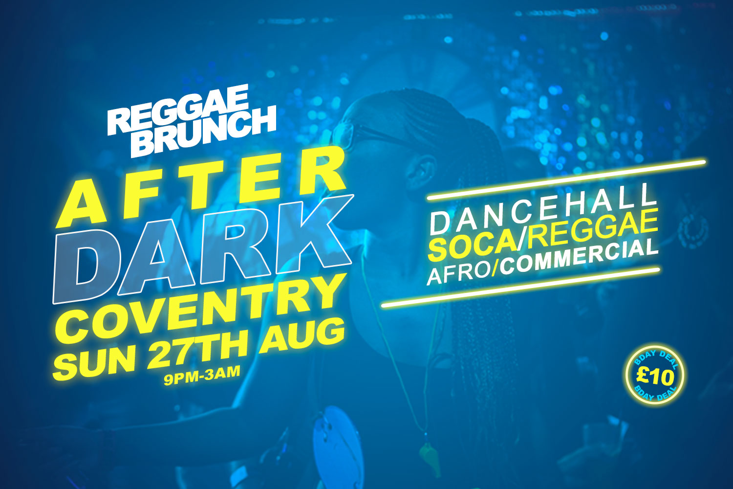 Sun, 27th Aug | Coventry AfterDark