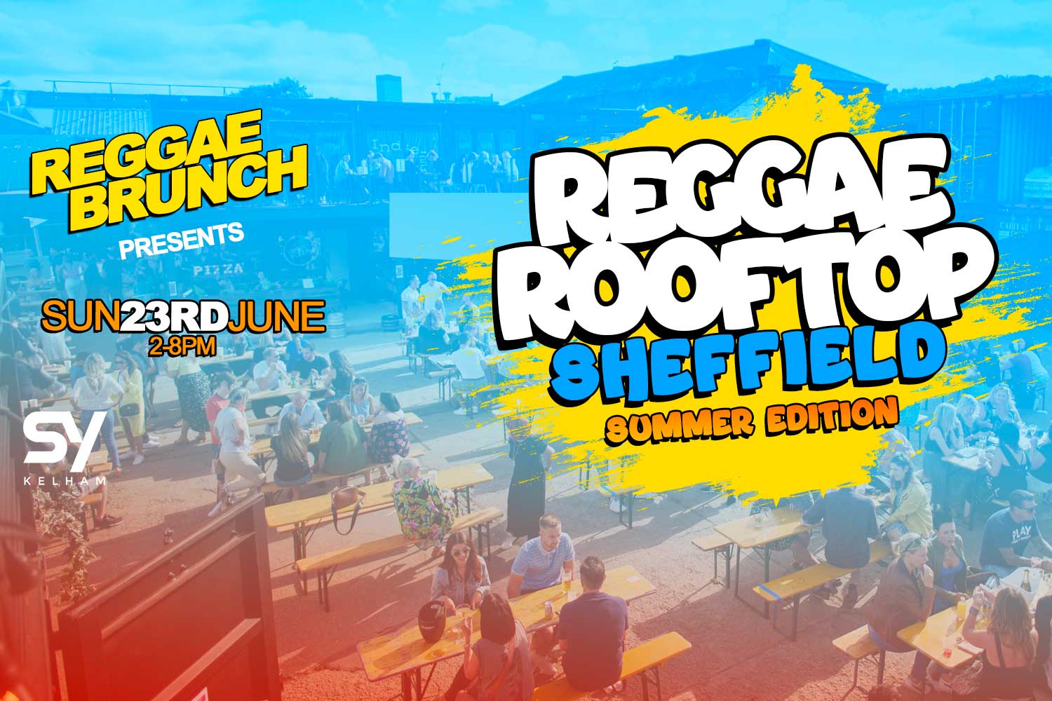 Sun, 23rd June | Reggae Rooftop Sheffield