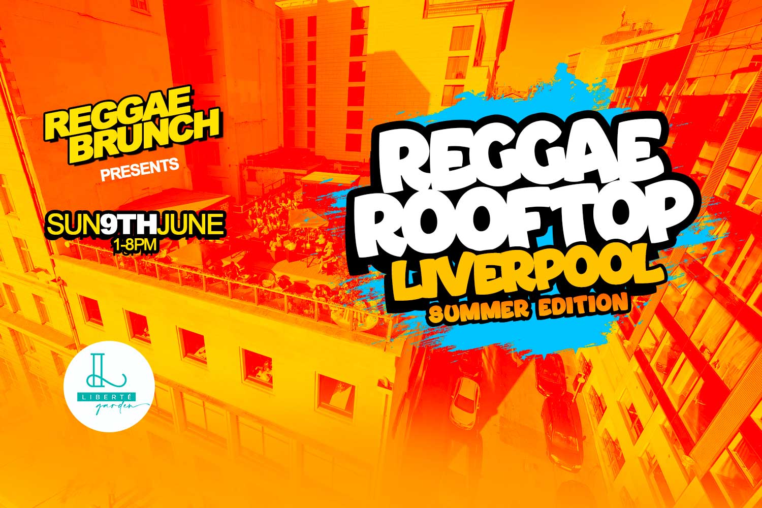 Sun, 9th June | Reggae Rooftop Liverpool