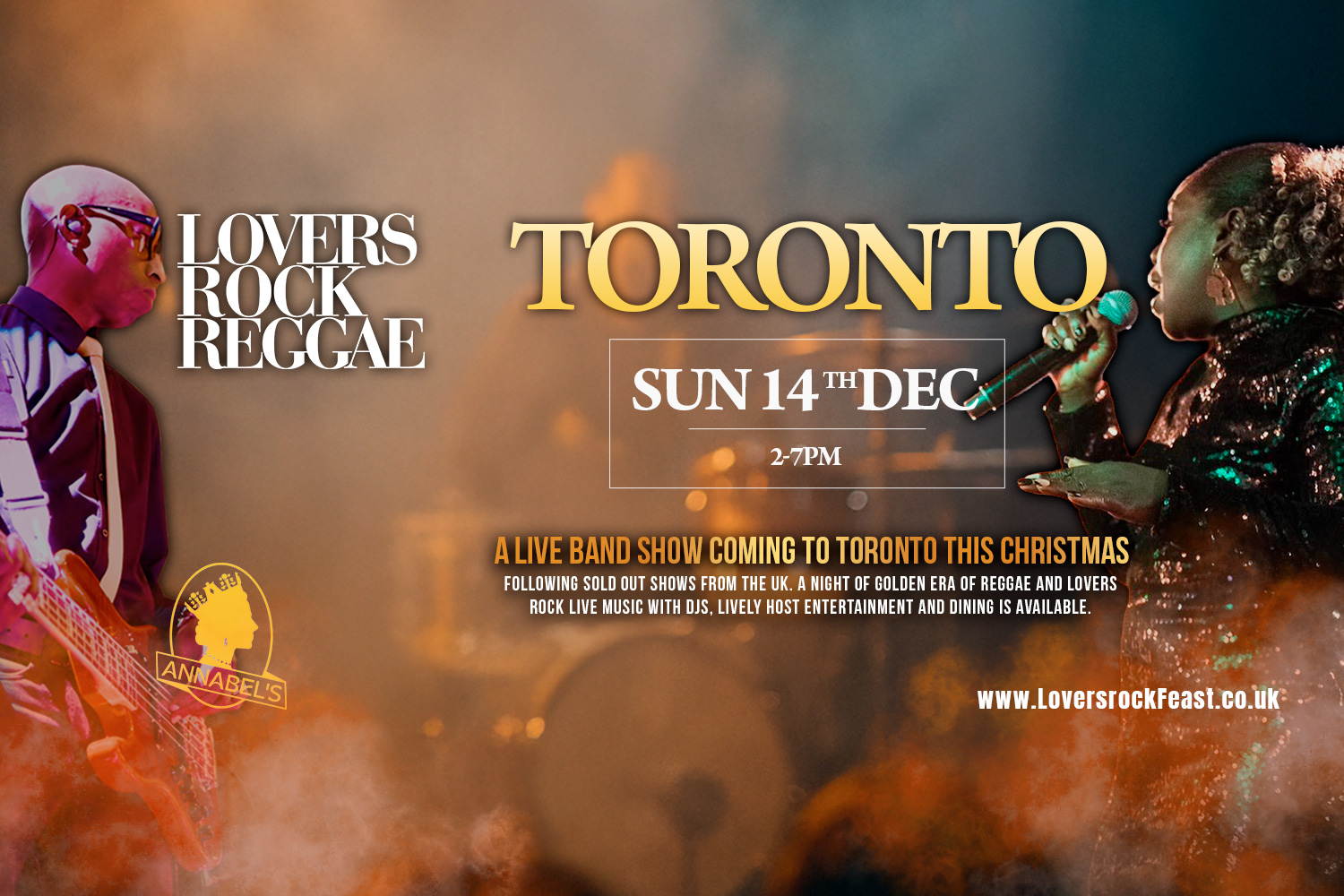 Sun 14th Dec | Lovers Rock Toronto 🇨🇦