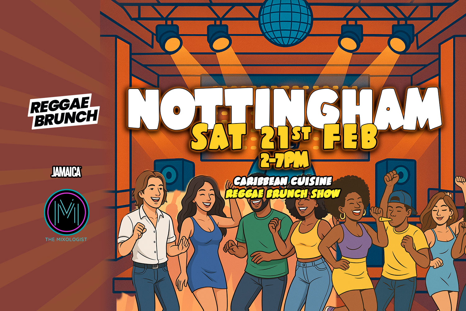 Sat 21st Feb | Reggae Brunch Nottingham