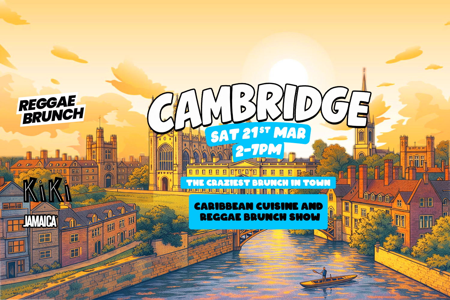 Sat 21st Mar | Reggae Brunch Cambridge