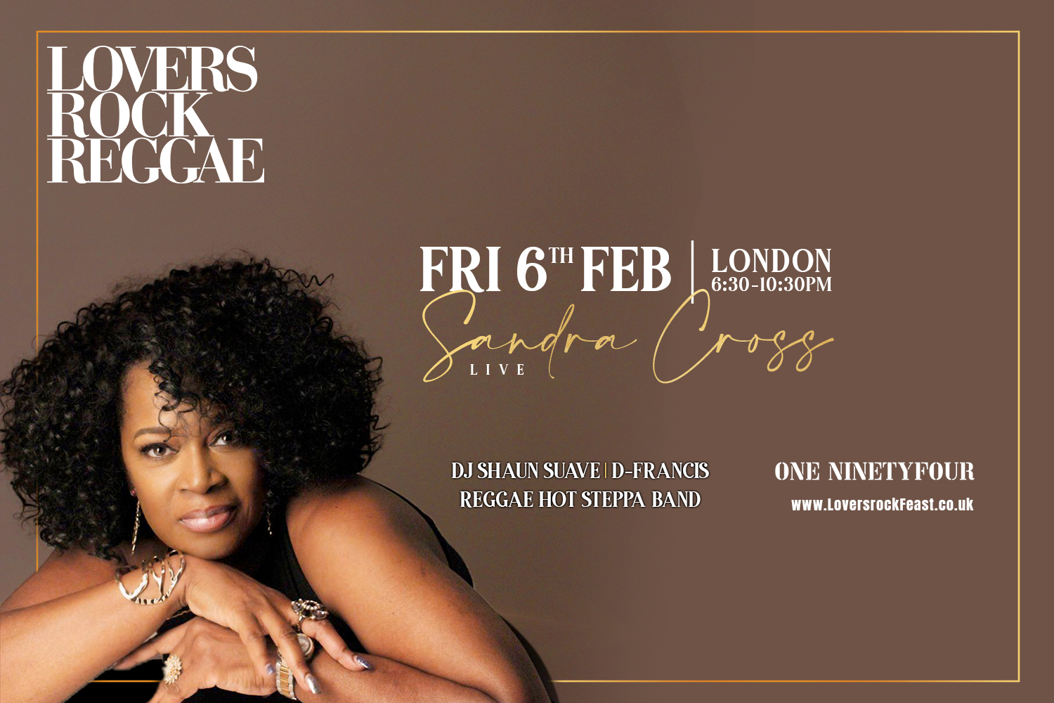 Fri 6th Feb | Sandra Cross live LDN