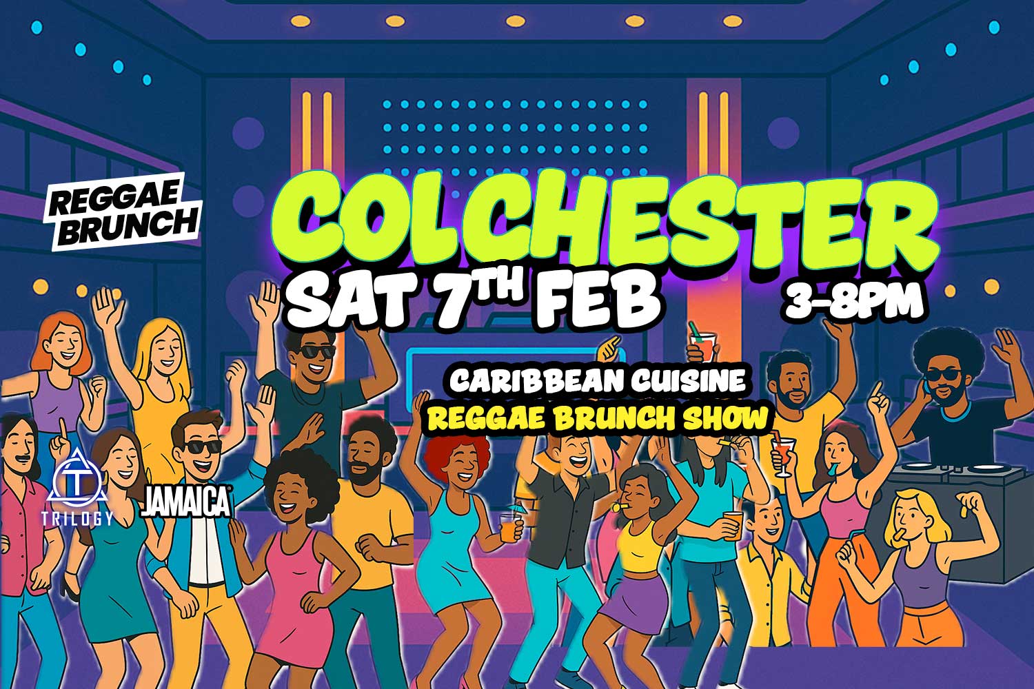 Sat 7th Feb | Reggae Brunch Colchester