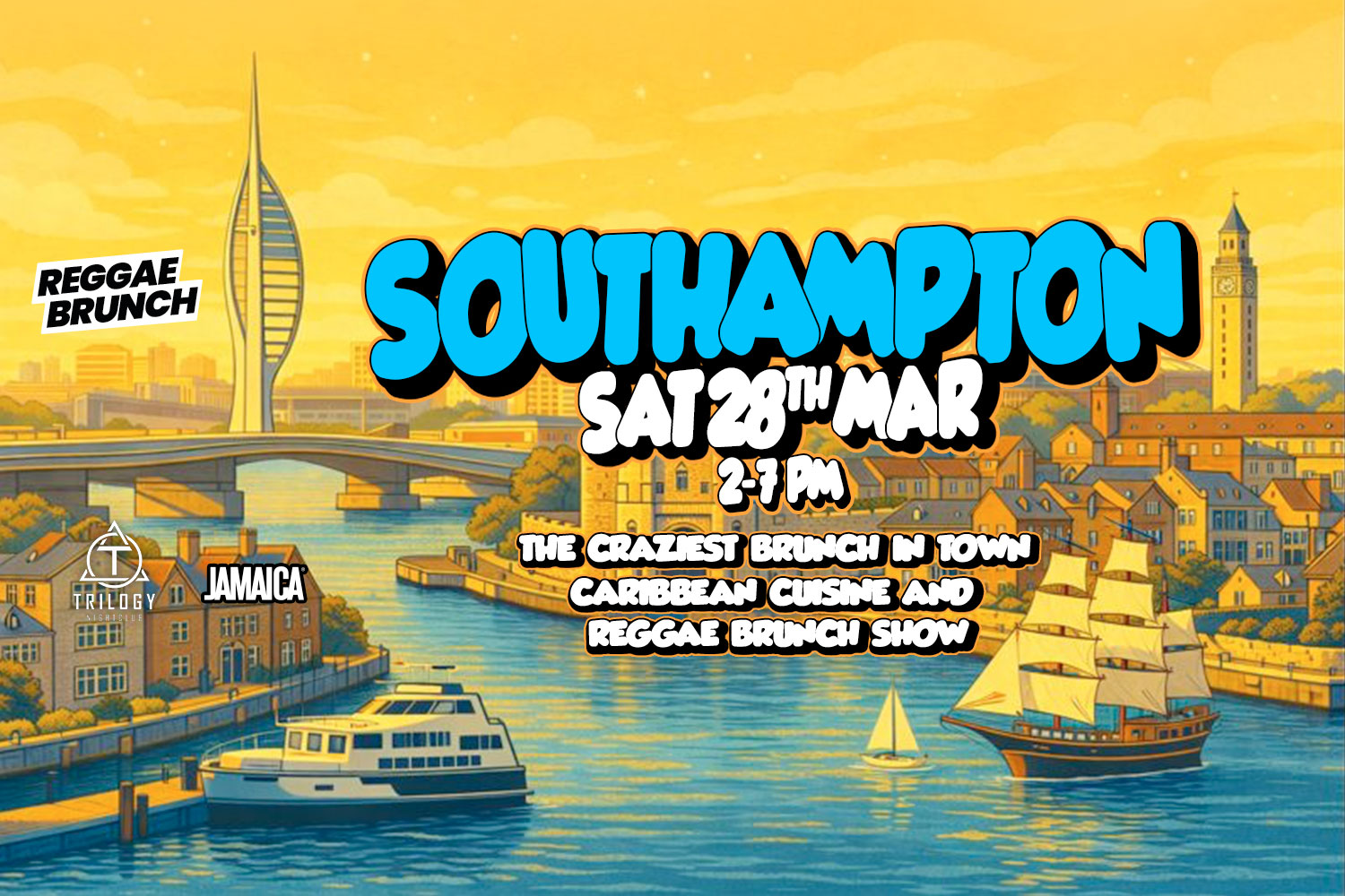 Sat 28th Mar | Reggae Brunch Southampton