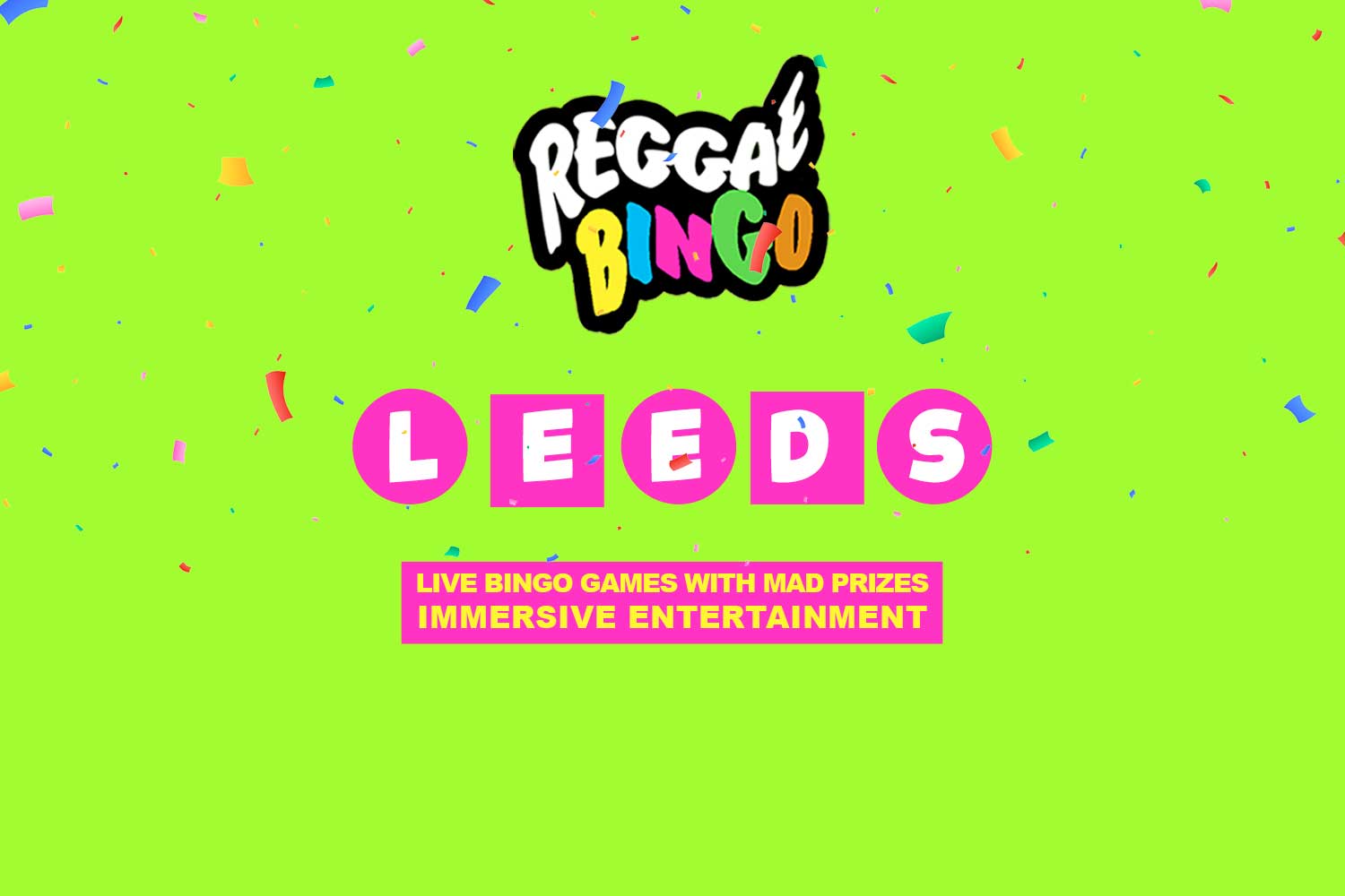 Sat 28th Mar | Reggae Bingo