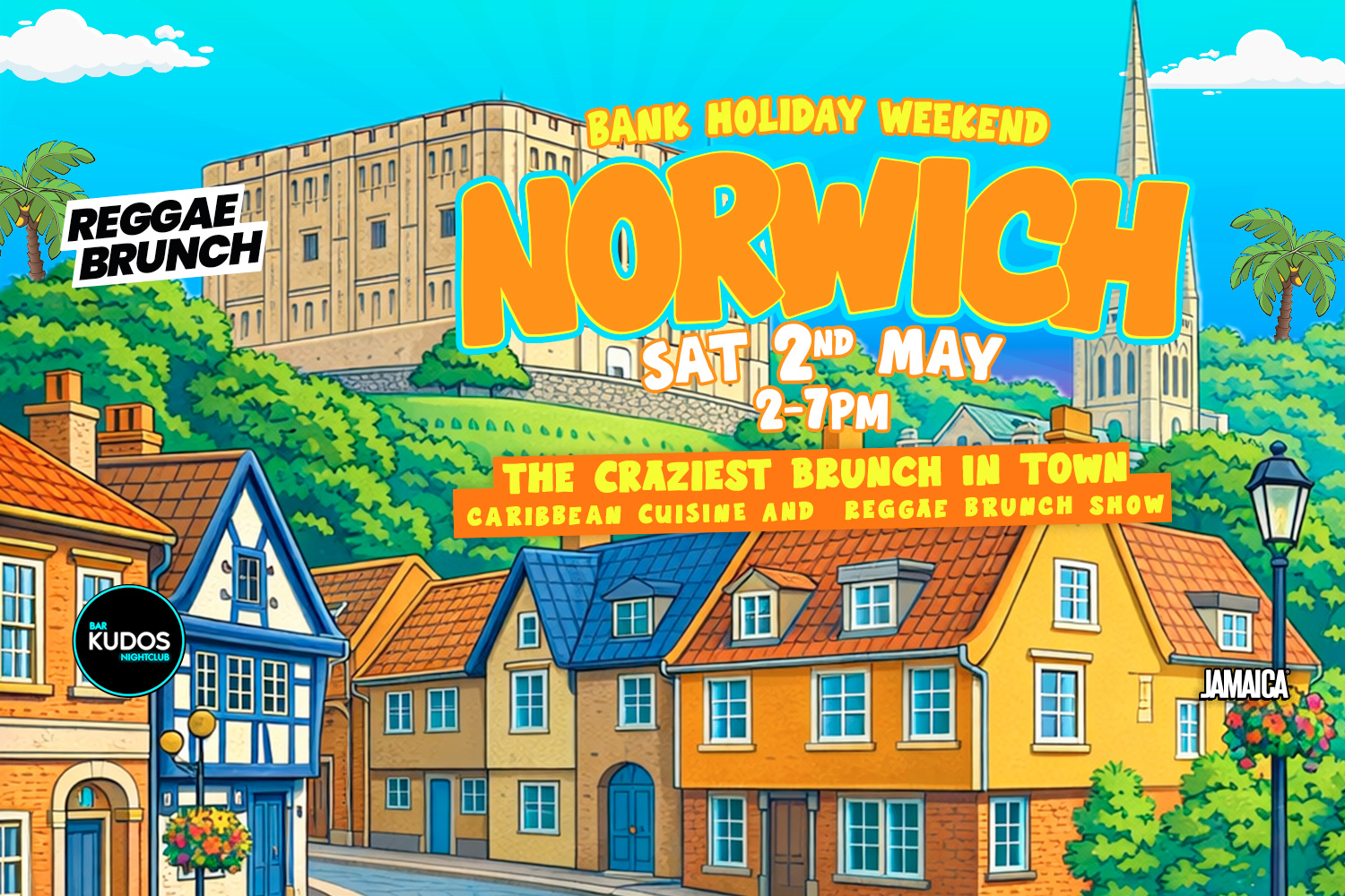 Sat 2nd May | Reggae Brunch Norwich