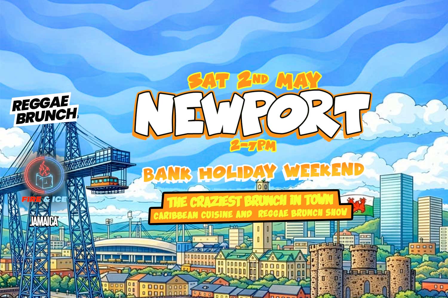 Sat 2nd May | Reggae Brunch Newport