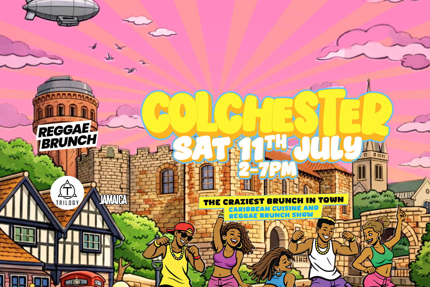 Sat, 11th July | Reggae Brunch Colchester