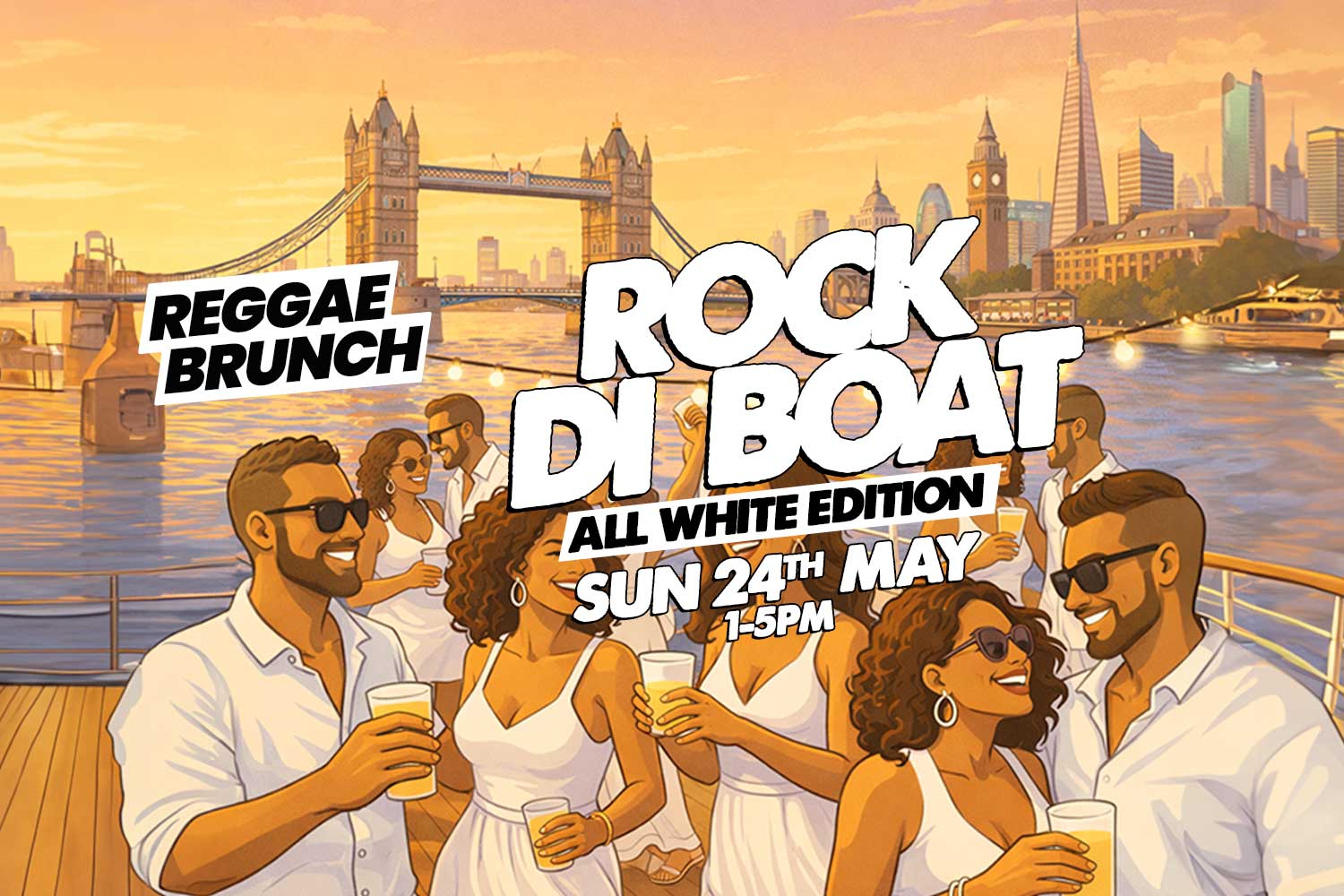 Sun 24th May |  Rock di Boat London