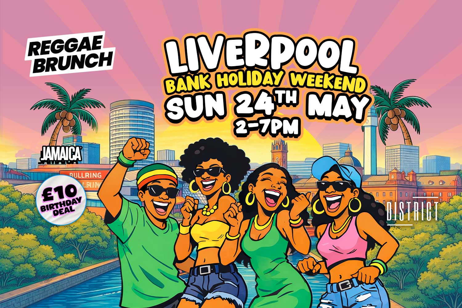 Sun 24th May | Reggae Brunch Liverpool