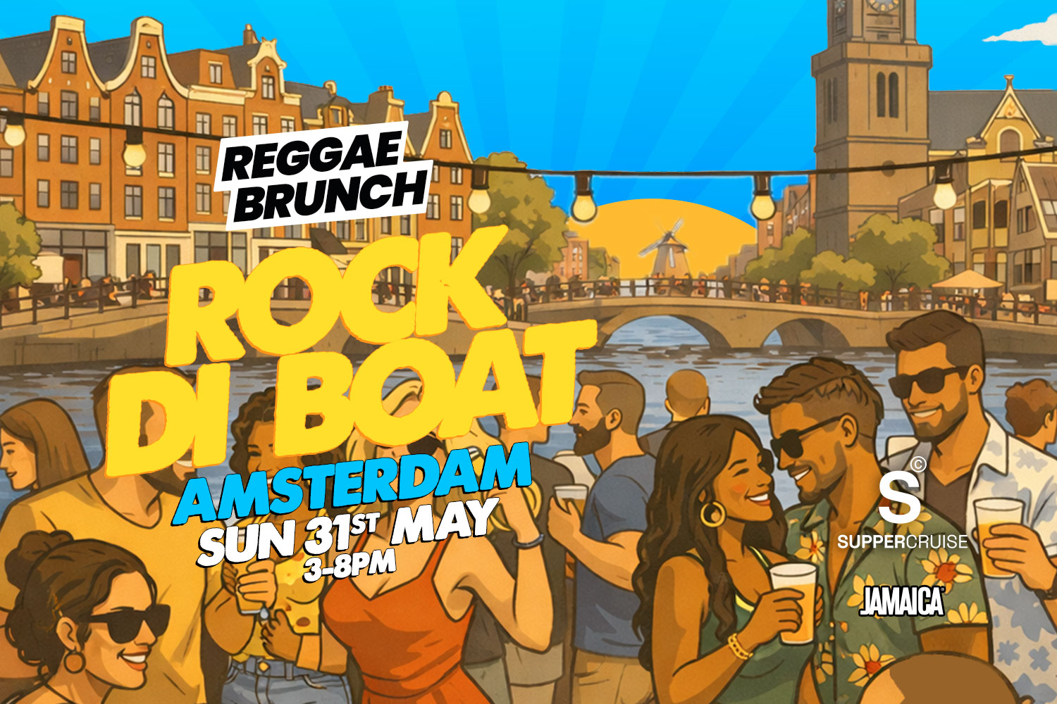 Sun 31st May |  Rock di Boat Amsterdam