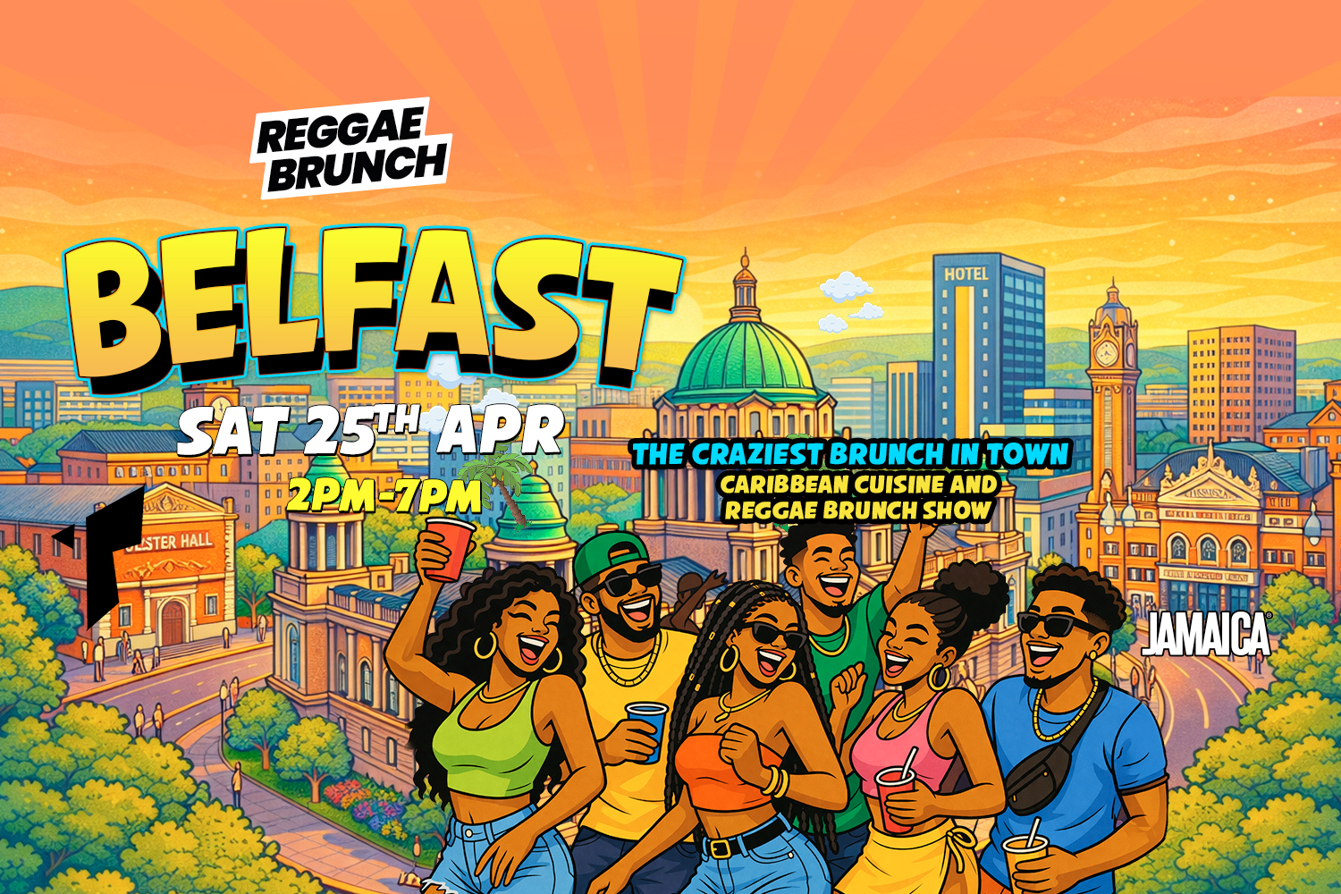 Sat 25th Apr | Reggae Brunch Belfast