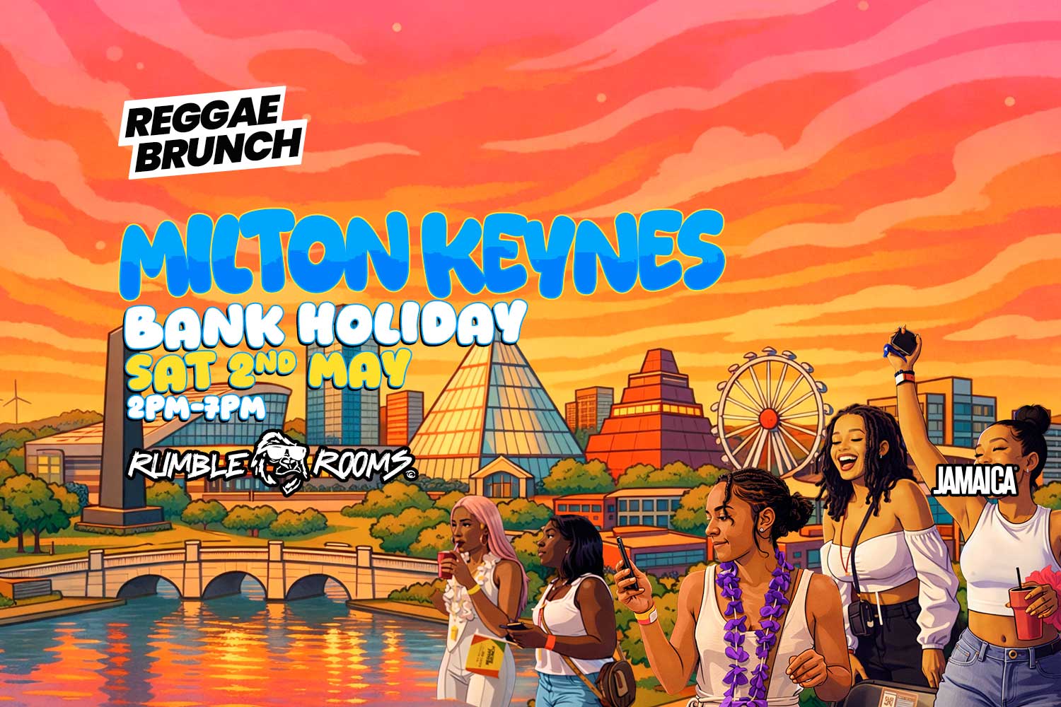 Sat 2nd May | Reggae Brunch Milton Keynes