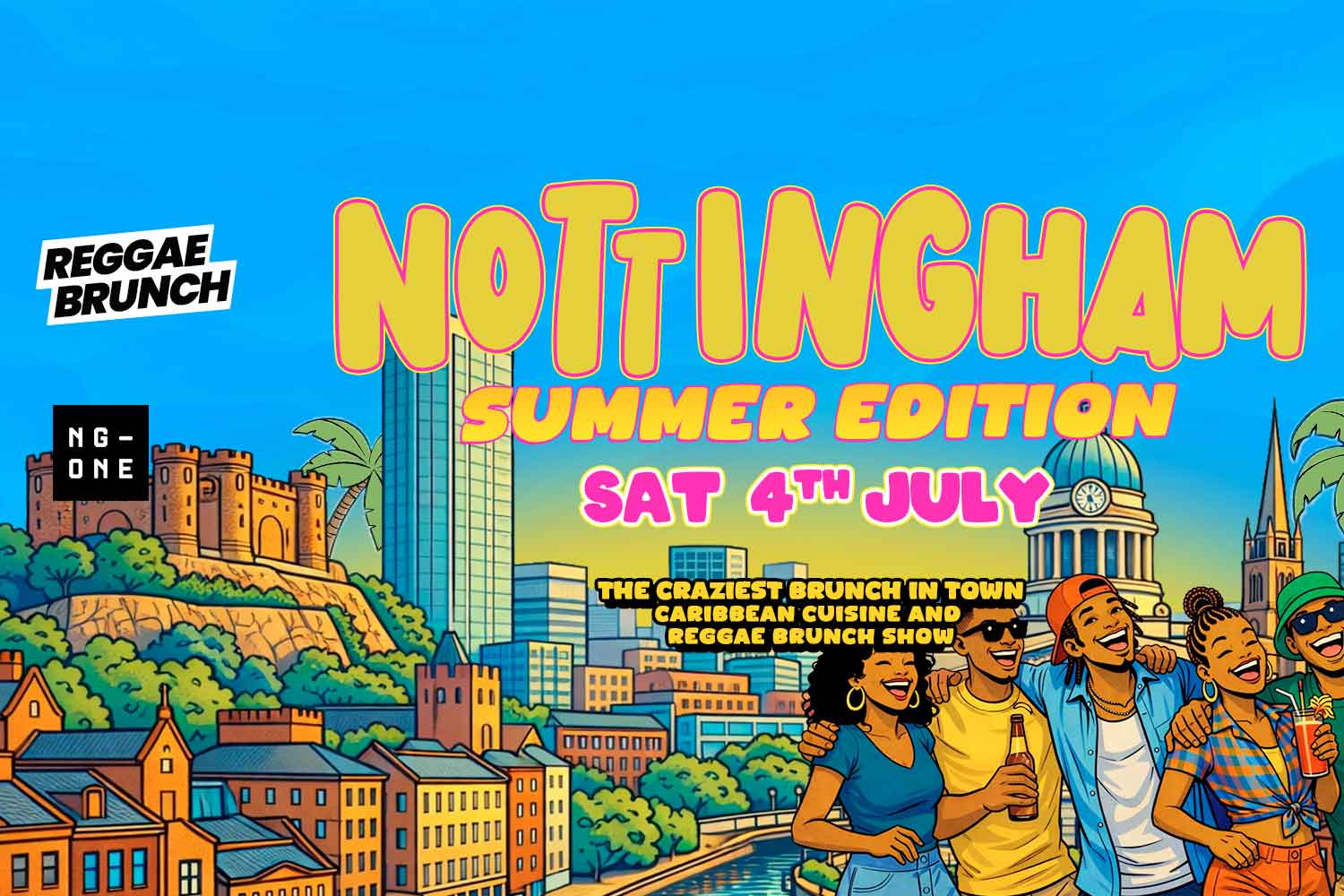Sat, 4th July | Reggae Brunch Nottingham