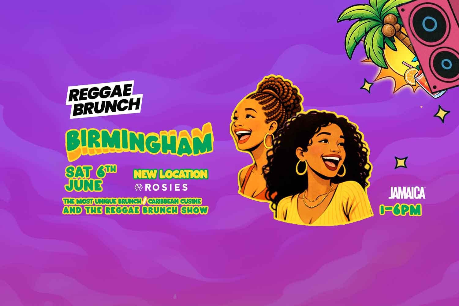 Sat, 6th June | Reggae Brunch BHAM