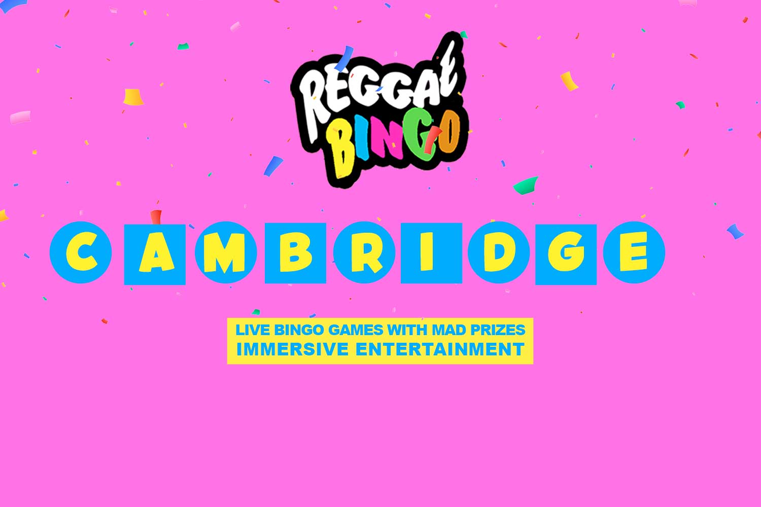 Sat, 13th June | Reggae Bingo