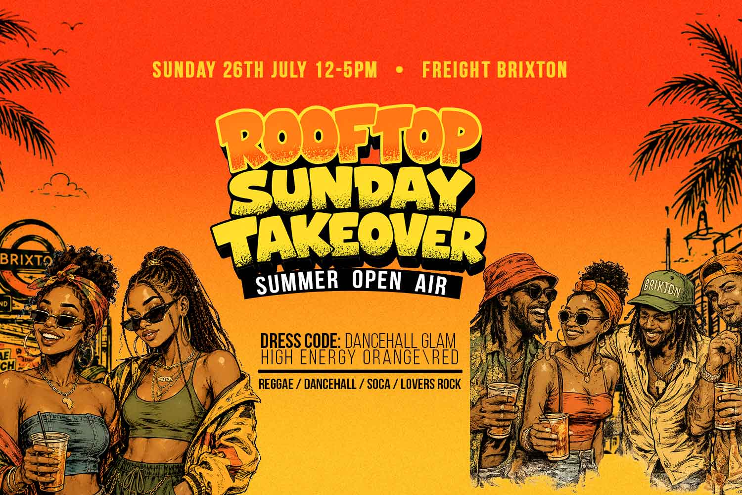 Sun, 26th July | Reggae Rooftop LDN