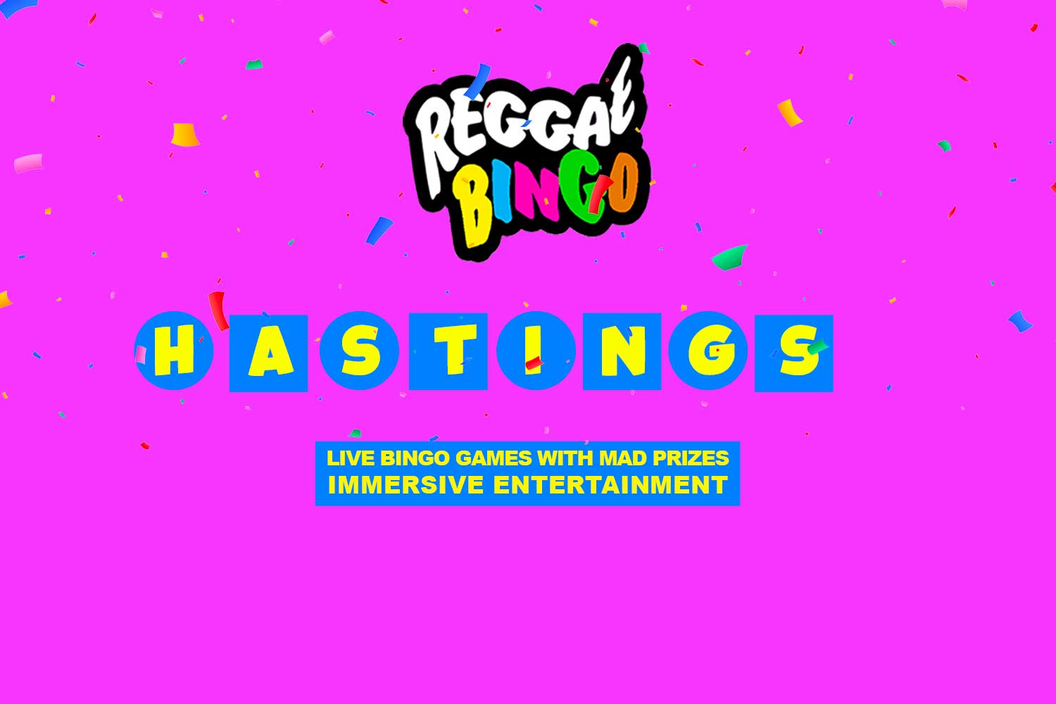 Sat, 8th Oct | Reggae Bingo