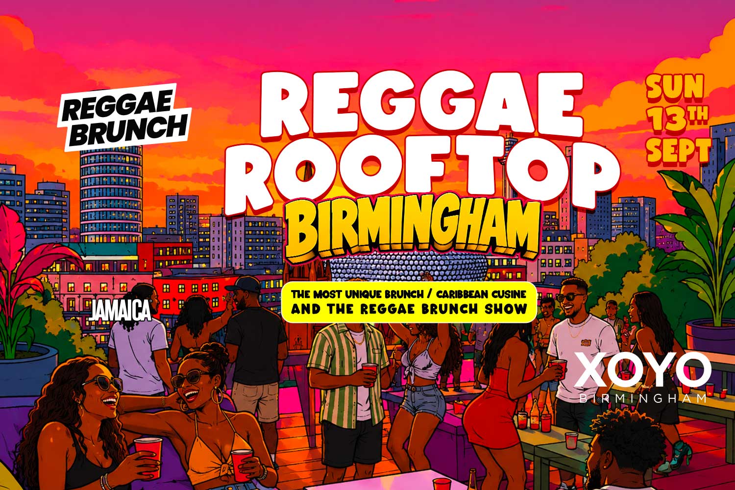 Sun 13th Sept | Reggae Brunch